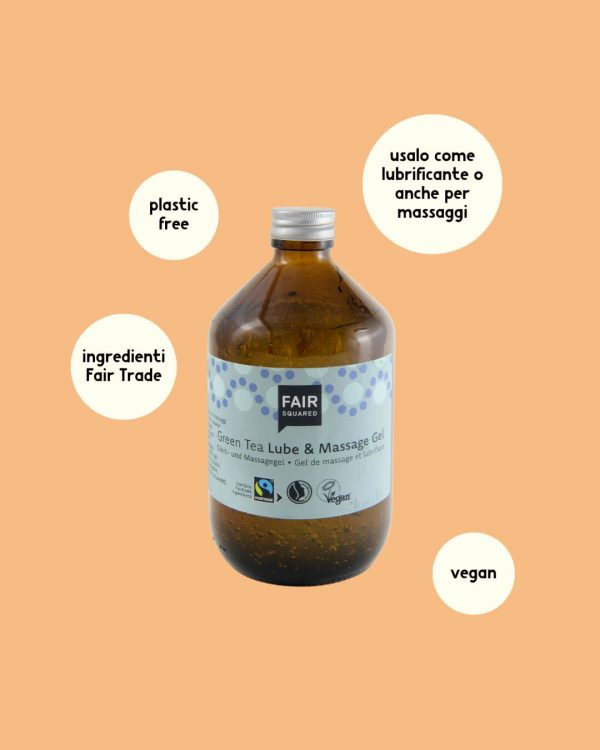 Fair Squared Gel Lubrificante al Thè Verde 500ml Informazioni