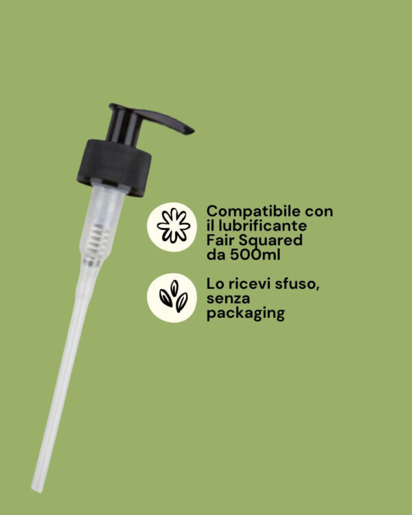 Fair Squared Dosatore Riutilizzabile x Lubrificante Info