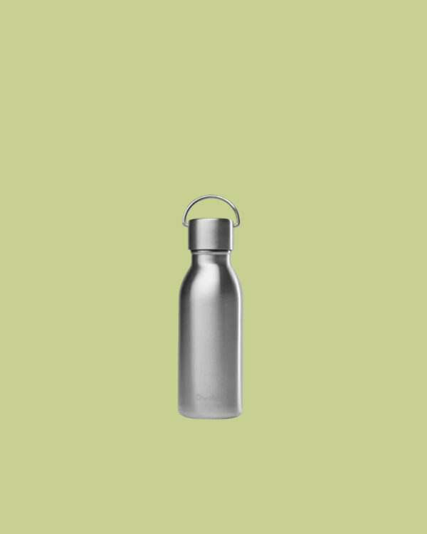 Qwetch Borraccia Termica in Acciaio Inossidabile 350ml Silver