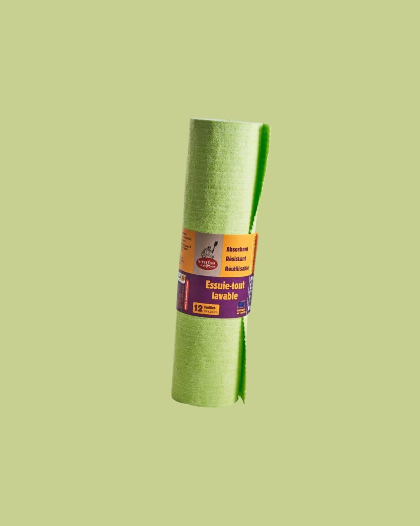 Ecodis rotolo da cucina riutilizzabile col verde