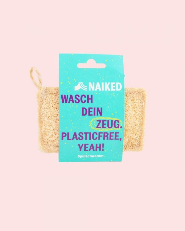 Naiked Spugna In Luffa Cucita