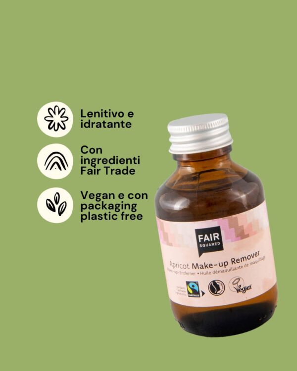 Fair Squared Olio Struccante all’Albicocca Informazioni