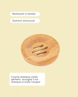 Solito Piattino Portasapone in Bambu Info