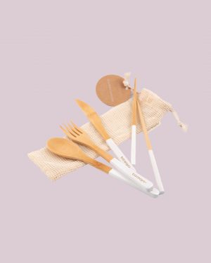 Bareaya Set Posate in Bambu