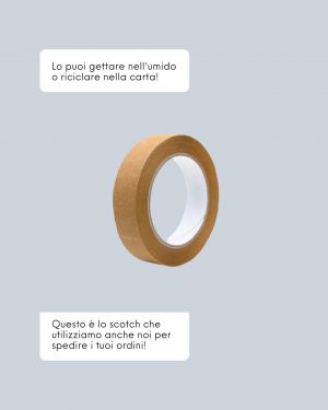 EcoCraft Scotch di Carta Compostabile Info