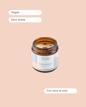 Friendly Shop Candela in Cera di Soia Info
