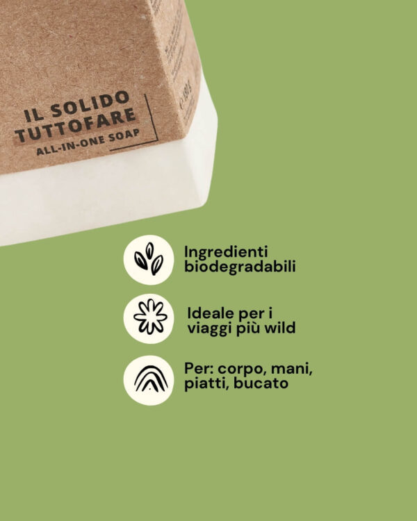 Eco For Real Sapone Multiuso Casa e Corpo Info