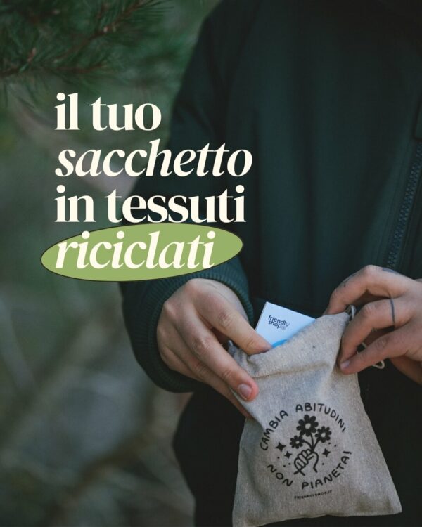 Friendly Shop Sacchetto Regalo Riciclato