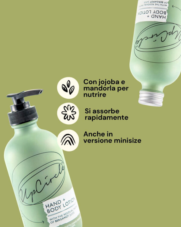 UpCircle Crema Mani+Corpo al Bergamotto Info