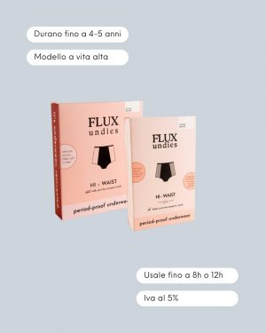 Flux Mutande Assorbenti Classics Hi Waist Info