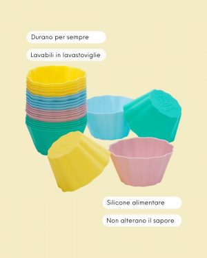 Backefix Stampini in Silicone per Muffin Info