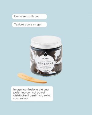 Benanna Dentifricio In Crema Carbone Info