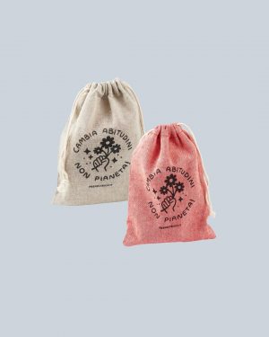 Friendly Shop Sacchetto Regalo Cambia Abitudini Non Pianeta