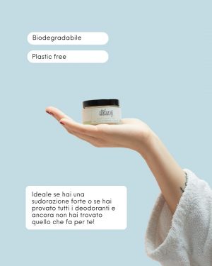 The Natural Deodorant Deodorante in Crema Active Info