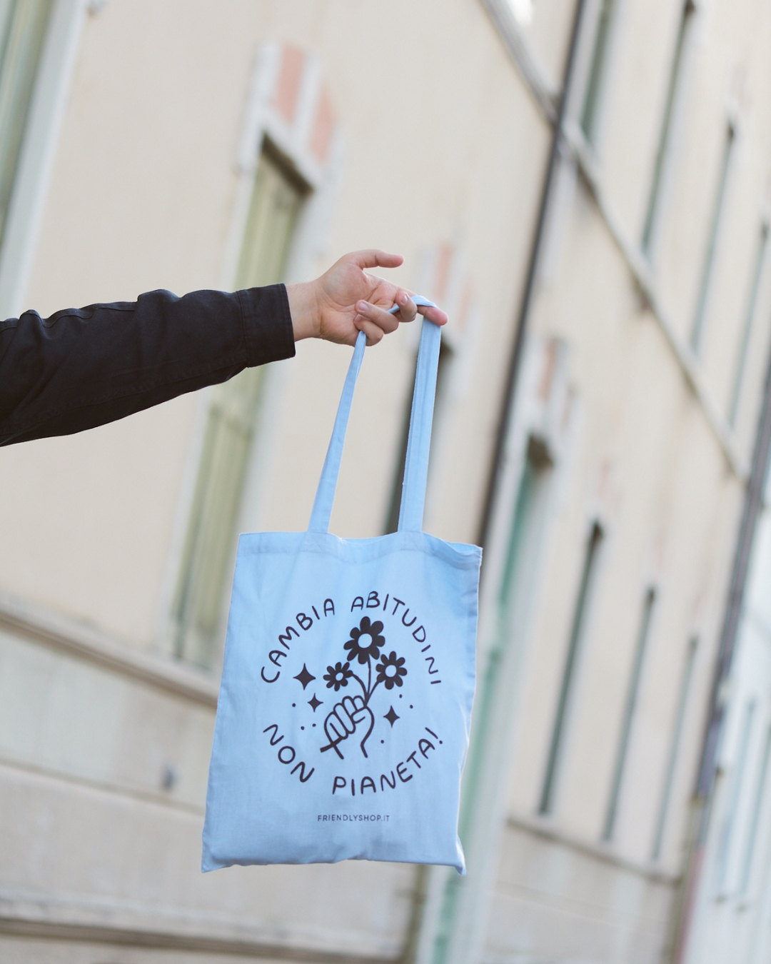 Banner community tote bag