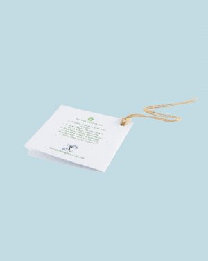 BLOOM Your Message Targhetta Piantabile Retro
