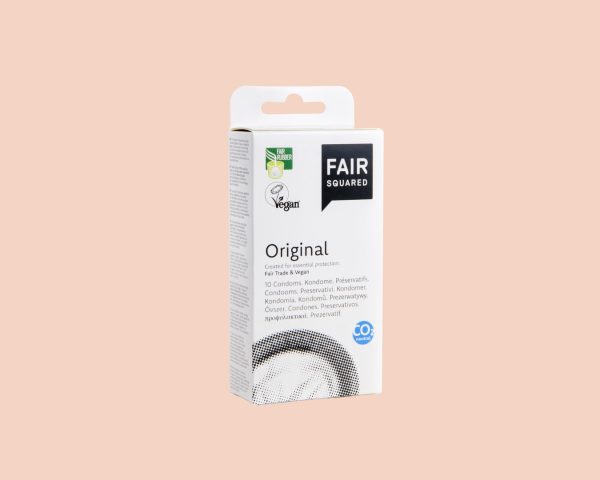 Banner Fair Squared Preservativi Vegani In Lattice Naturale Original