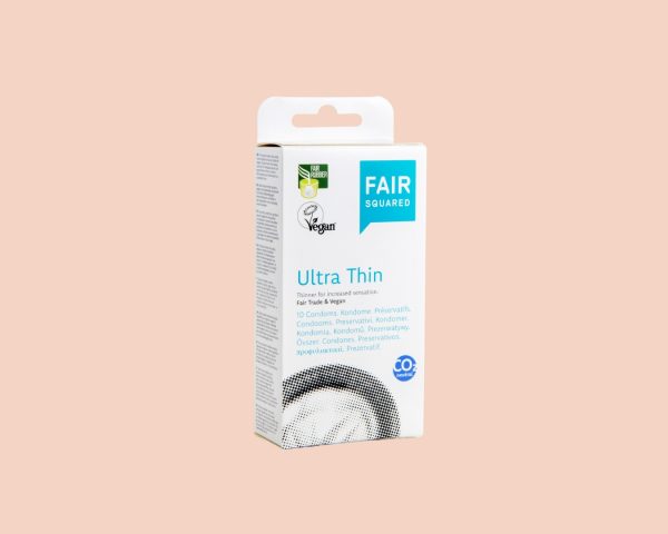 Banner Fair Squared Preservativi Vegani In Lattice Naturale Ultrathin