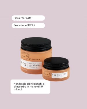 UpCircle Crema Viso Solare Minerale SPF25 Info