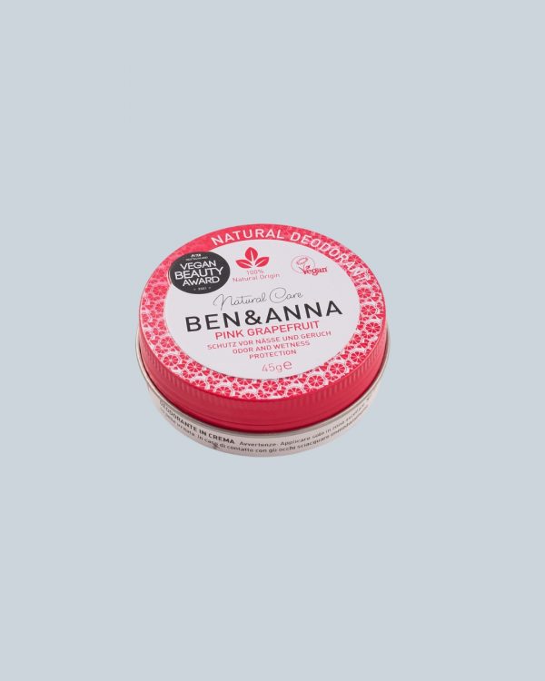 Ben&Amp;Anna Deodorante In Crema Pink Grapefruit