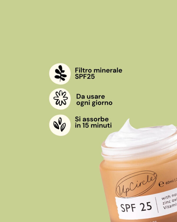 UpCircle Crema Viso con SPF 25 Info New