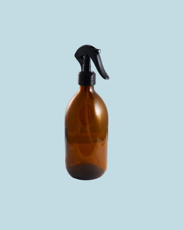 Eco For Real Contenitore In Vetro Con Spruzzino Ambrato