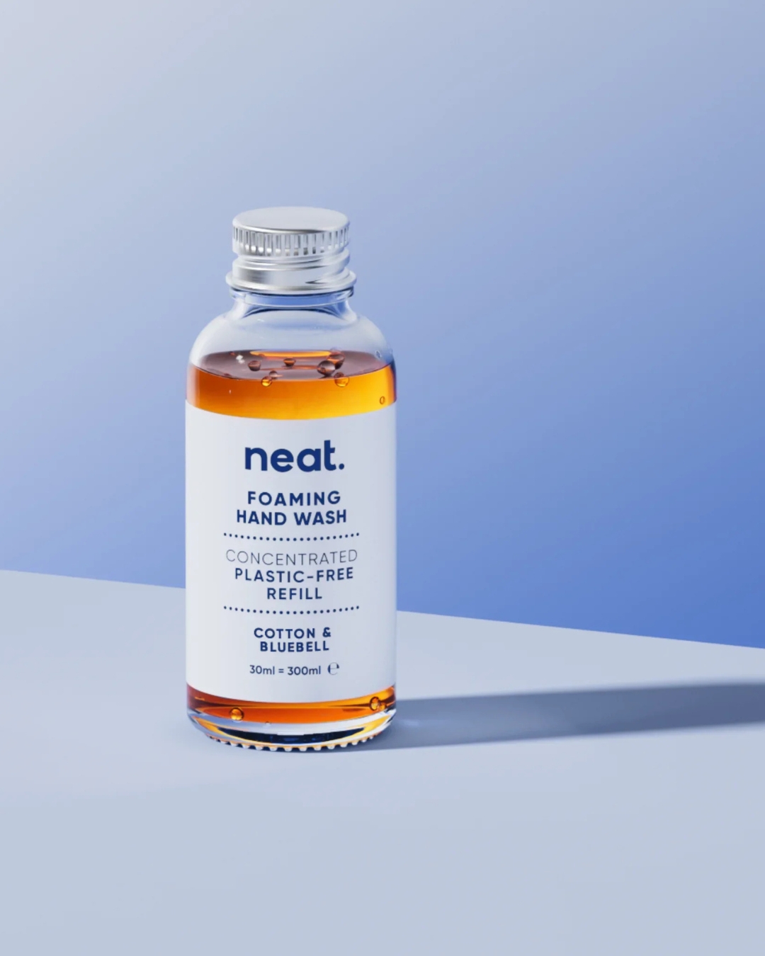 Neat mousse detergente mani ricaricabile cotone ambientata