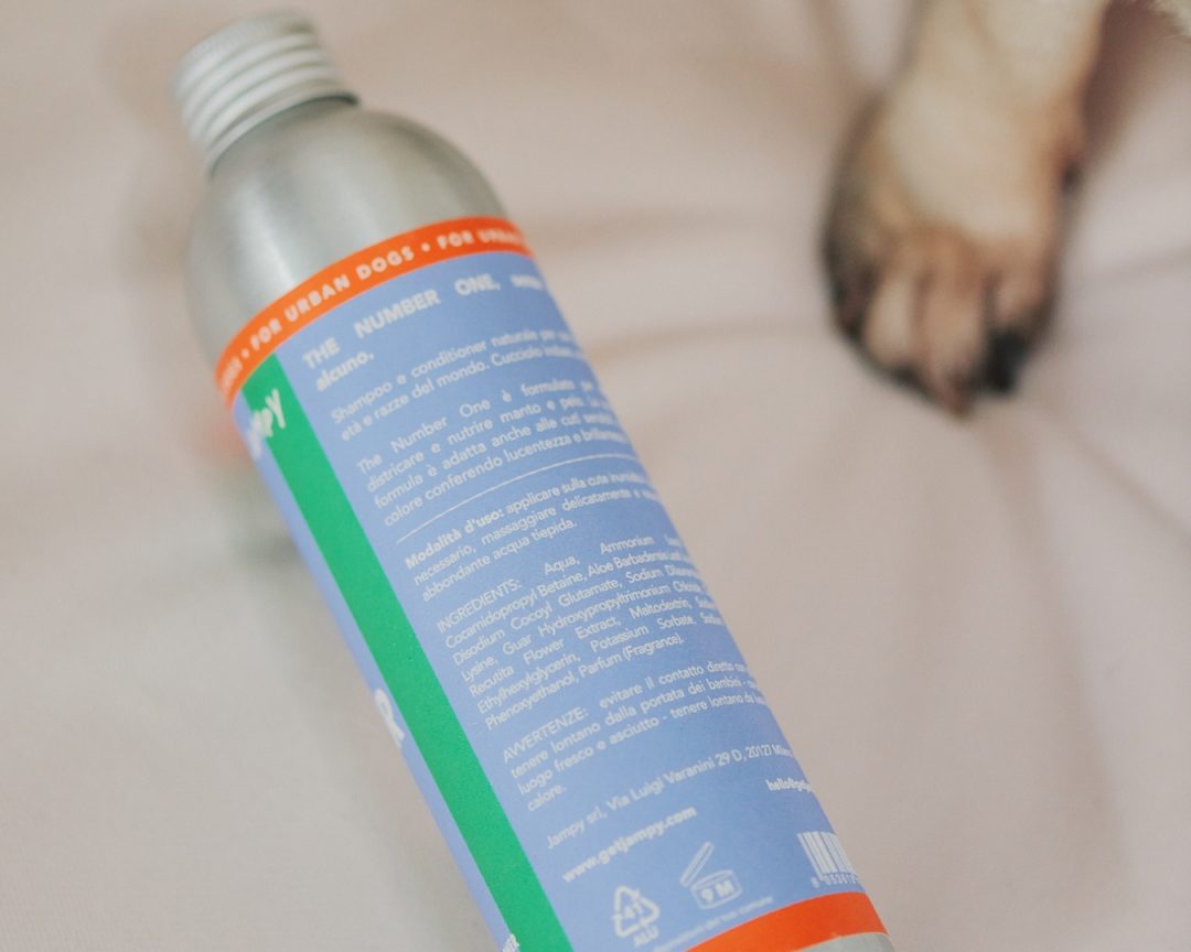 Jampy shampoo e balsamo per cani the number one dettaglio ingredienti