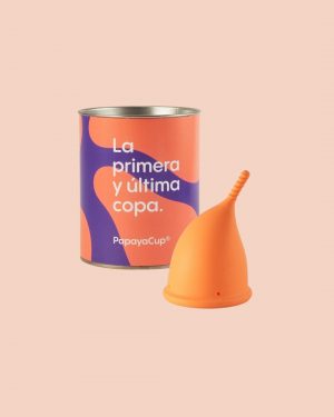 Papaya Coppetta Mestruale con Packaging