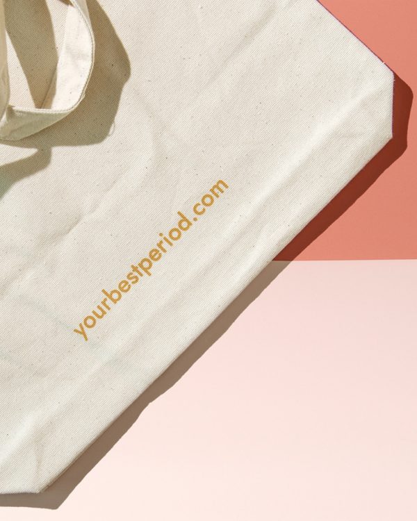 Your Best Period Tote Bag Dettaglio Retro