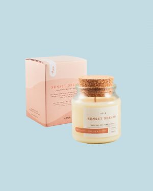 Azur Candela Naturale con Oli Essenziali Sunset Dreams