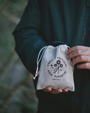 Friendly Shop Sacchetto Regalo Cambia Abitudini Non Pianeta Chiuso