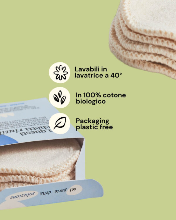 Friendly Beings Dischetti Struccanti Lavabili Info