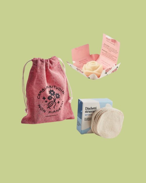 Friendly Shop Kit Regalo Struccante Rosso