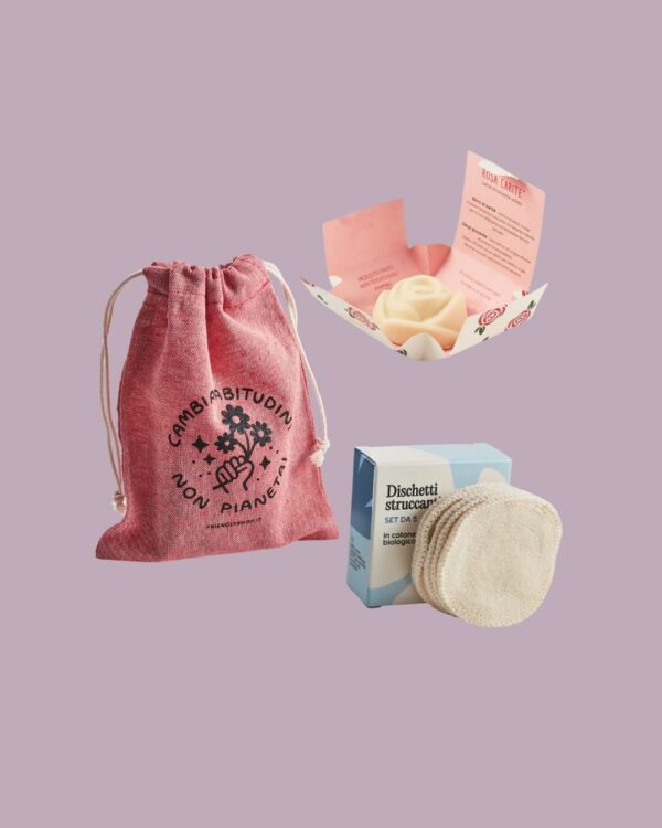 Kit Regalo Struccante Rosso
