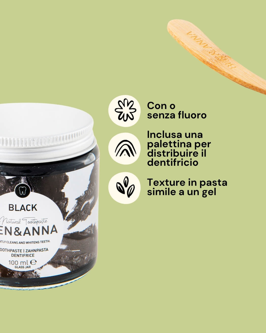 Dentifricio in crema - ben&anna 2 Ben&anna dentifricio in crema info