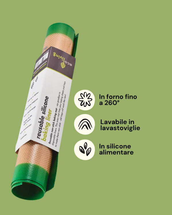 EcoLiving Tappetino Forno in Silicone Informazioni