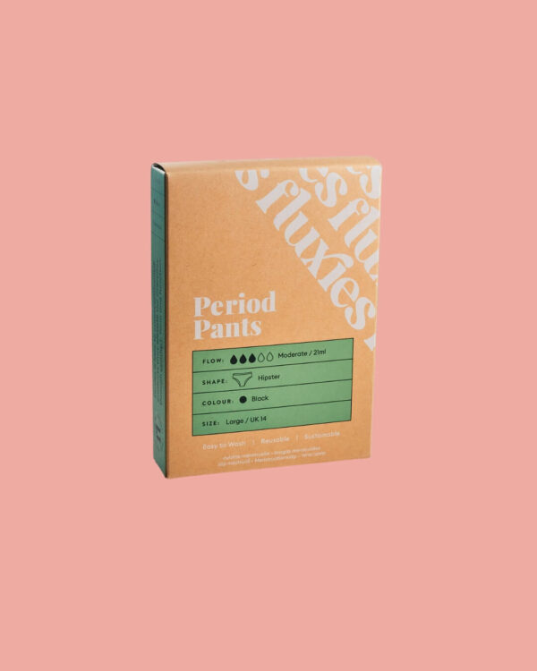 Fluxies Mutande Assorbenti Essentials Packaging Hipster