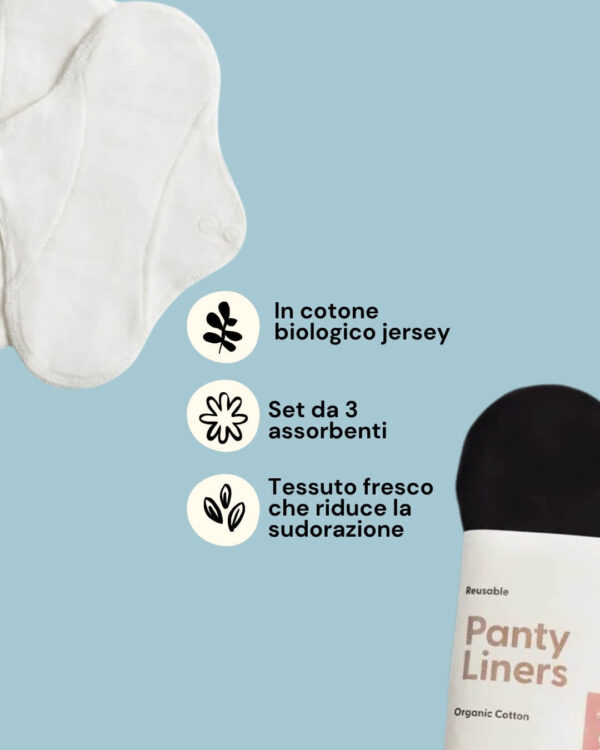 Imse Set 3 Assorbenti Lavabili Info