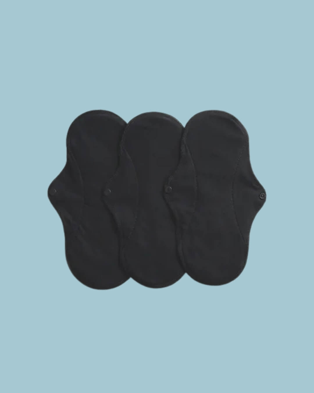 Imse Set 3 Assorbenti Lavabili Regular Nero