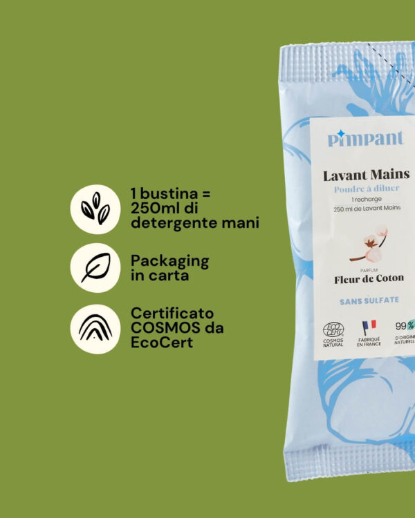 Pimpant Detergente Mani in Polvere Informazioni