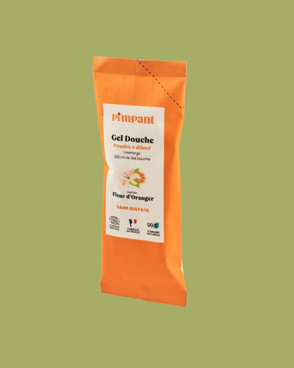Pimpant Gel Doccia in Polvere Arancio