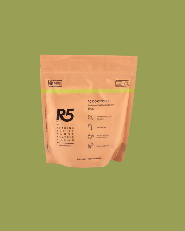 R5 LIVING Acido Citrico Puro in Polvere