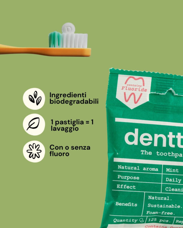 Denttabs Dentifricio in Pastiglie Informazioni