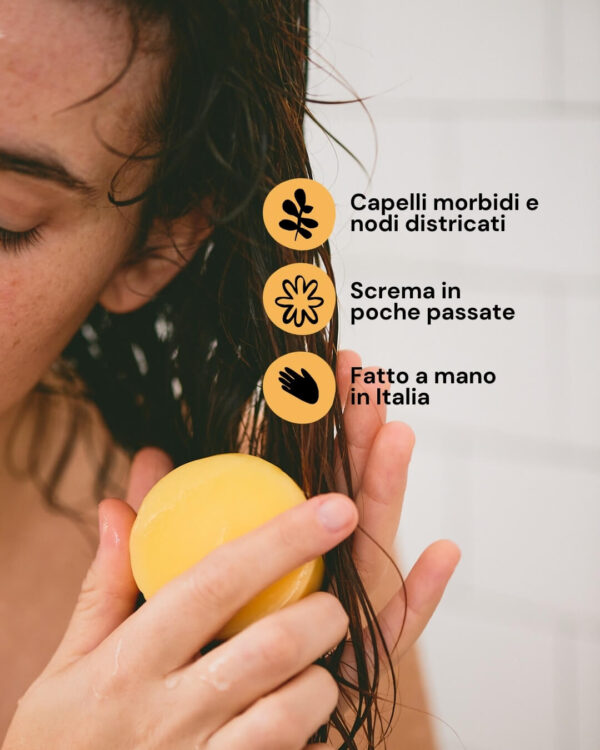 Friendly Beings Balsamo Solido per Capelli Nutriente Info
