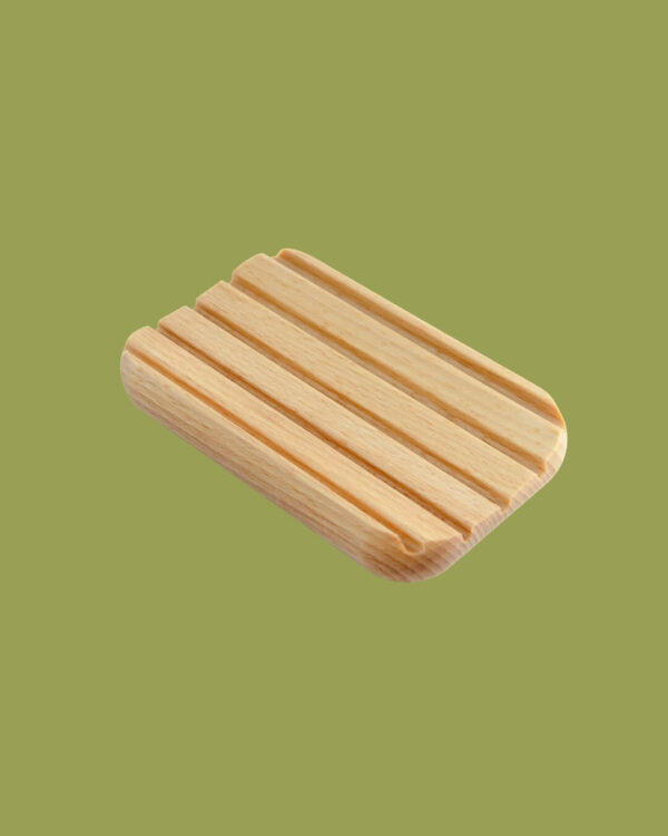 Redecker Piattino Portasapone in Legno di Faggio