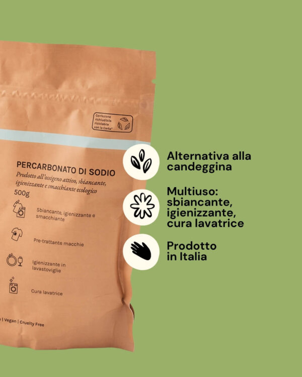 R5 Living Percarbonato di Sodio Sbiancante Info