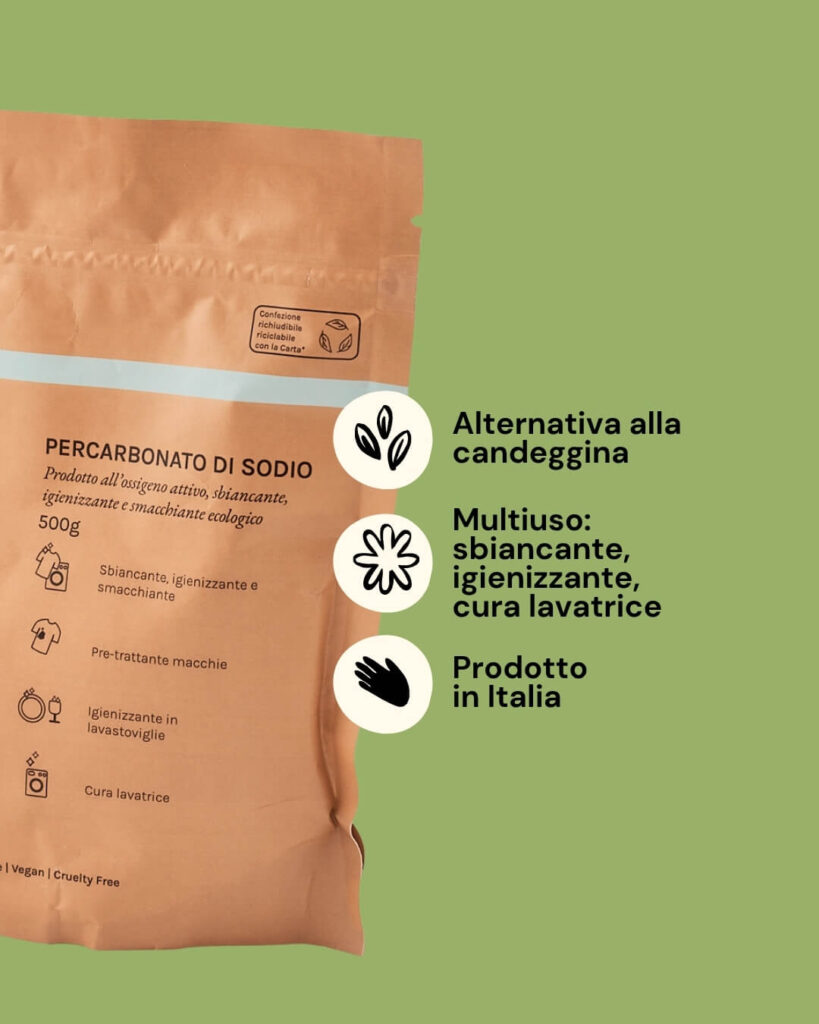 R5 living percarbonato di sodio sbiancante info