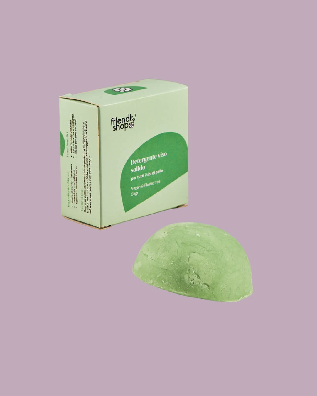 Friendly shop detergente viso solido packaging