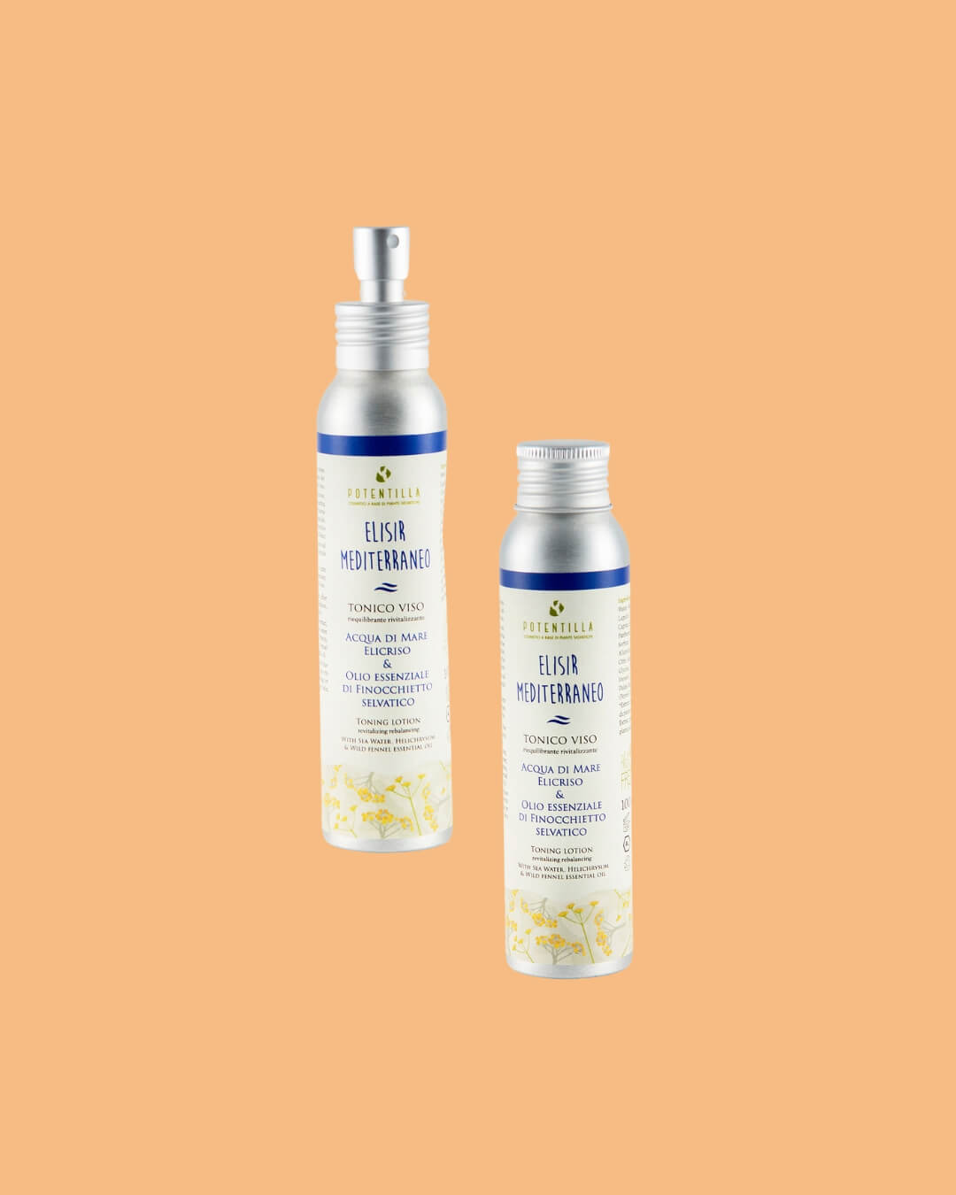 Potentilla Tonico Viso Dispenser e Refill